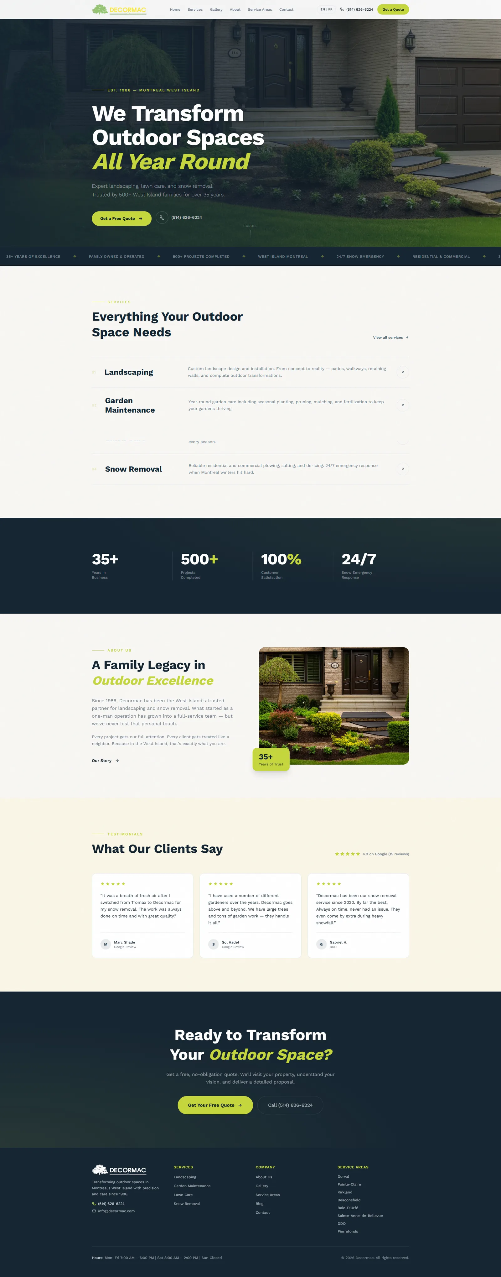 Decormac full website